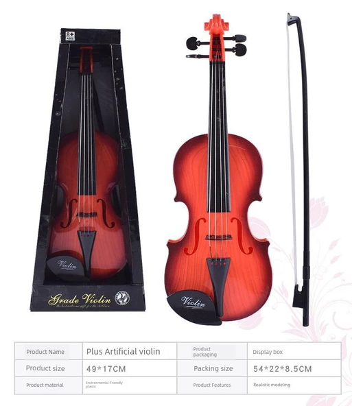 Çocuklar için Başlangıç Kemanı - 3711 Derin Renk - 9