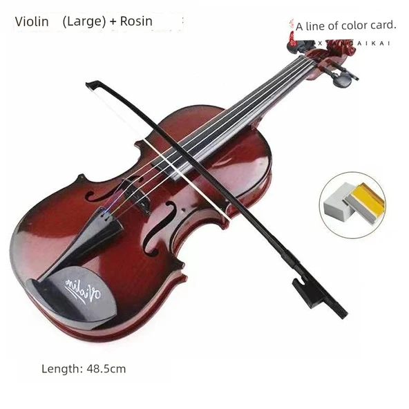 Reçineli Çocuk Kemanı - 3711 Derin Renk