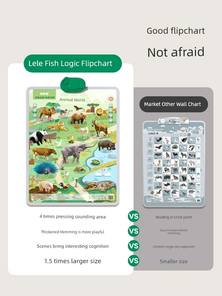 İngilizce Pinyin Duvar Tablosu - Resimli Karakterler ve Pinyin - Resim 4