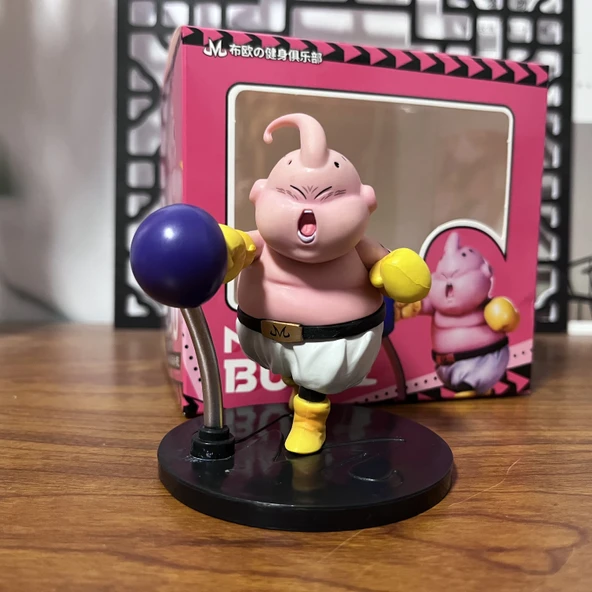Dragon Ball Majin Boo Boks Figürü - LED Şeritli