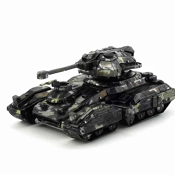 Titanyum Alaşımlı Leopard Tankı Model Seti - 11