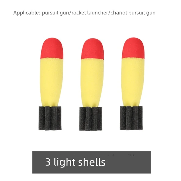 Çocuk Roketatar Havan Mermi Oyuncak - 3 Işıklı Mermi [Büyük] - Resim 8
