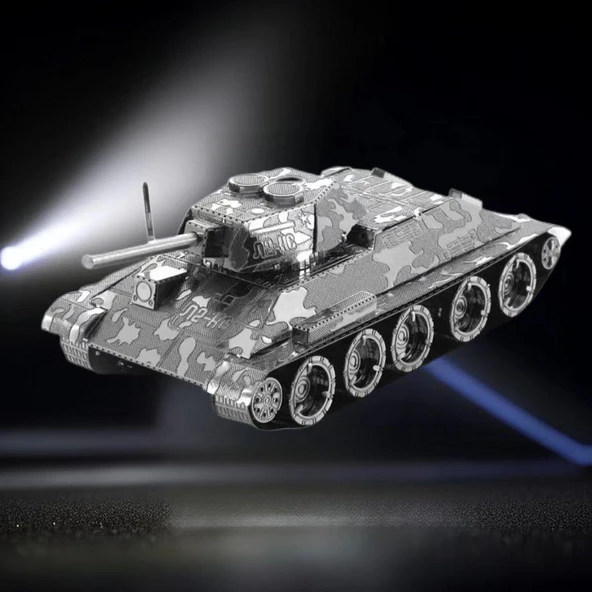 Titanyum Alaşımlı T34 Tankı Model Seti