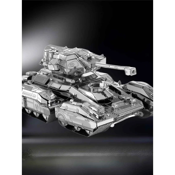 Titanyum Alaşımlı Leopard Tankı Model Seti - 8