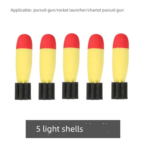 Çocuk Roketatar Havan Mermi Oyuncak - 3 Işıklı Mermi [Büyük] - Resim 9