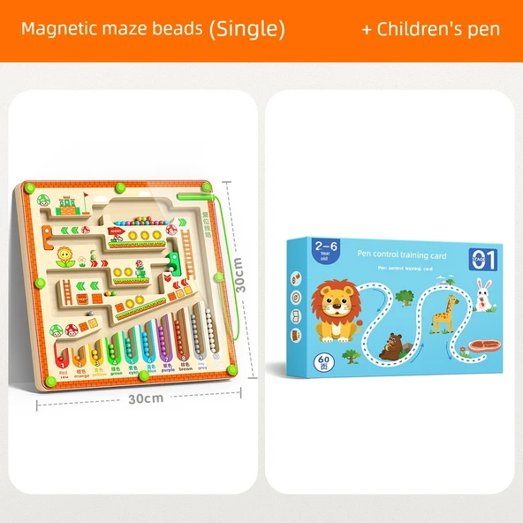 Manyetik Labirent Oyuncak - Bebek Kalemli