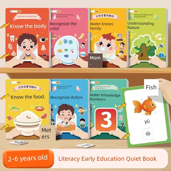Çocuklar İçin Erken Eğitim Kitabı - 8 Kitap Seti - 6