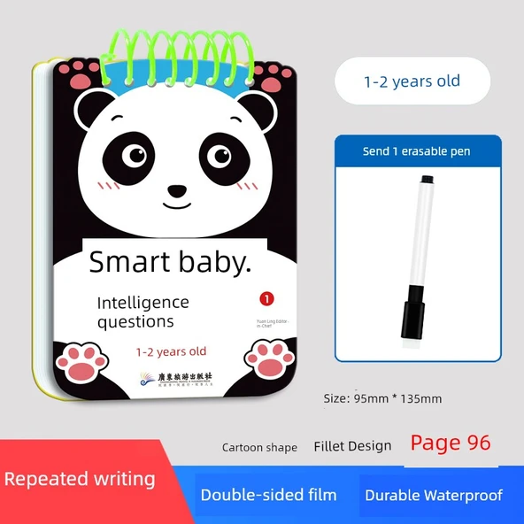 Bebek Zeka Geliştirme Oyuncakları - 1-2 Yaş Tek Kitap