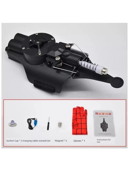 Örümcek Adam Otomatik Elektrikli Fırlatıcı - Mavi - 3