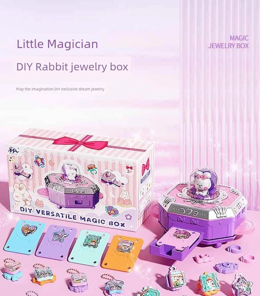 DIY Sihirli Kutu Goo Kart Etiket Makinesi - Başlangıç 77 Parça Set - 7