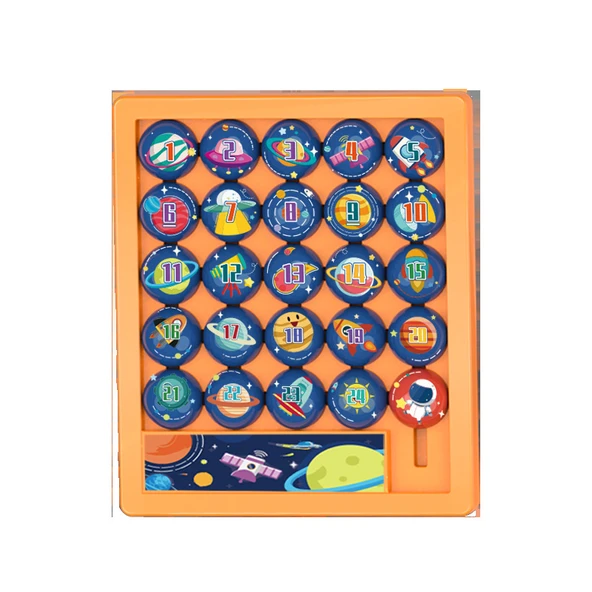 Dijital Huarong Yolu Kaydırmalı Puzzle - İleri Seviye Astronot - 6