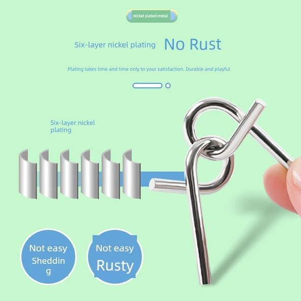 Çin Zeka Oyuncak Seti - Seviye 5 Huarong Yolu + 3 Zeka Serbest Bırakma Seti - Resim 6