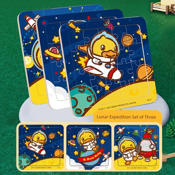 B.Duck Bebek Puzzle - Ay Macerası 3 [Beşinci Aşama]