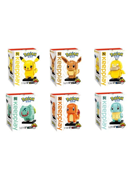Pokemon Yapı Taşları Oyuncak - Gelişim Ateş Püsküren Ejderha B0108 - 6