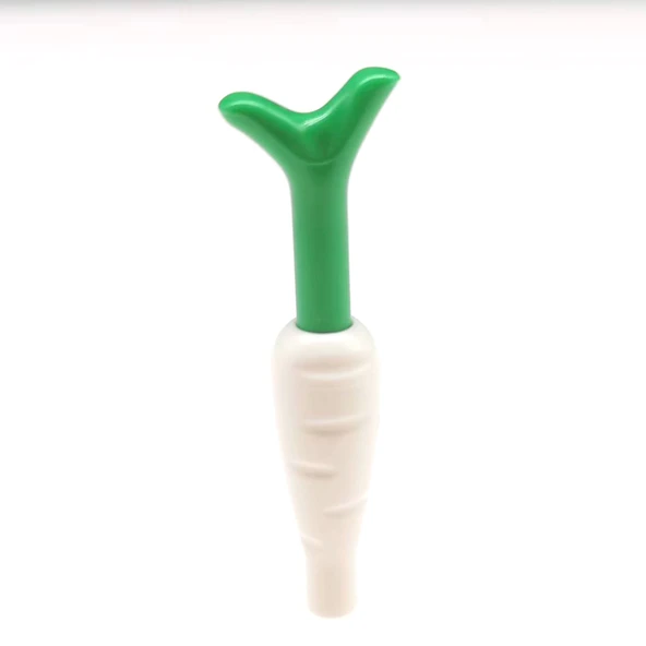 LEGO Turuncu Yeşil Havuç ve Yaprak Parçaları - 4