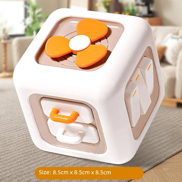 Montessori Erken Eğitim Küpü - Çok Boyutlu Rubik Küp