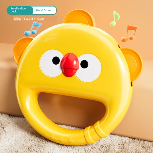 Bebek Oyuncakları - Küçük Sarı Ördek - El Vurmalı Davul