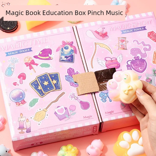 Sürpriz Müzik Kitap Mağarası Kör Kutu Oyuncak - Müzikli Kitap Mağarası [24 Küçük Hediye] - 2