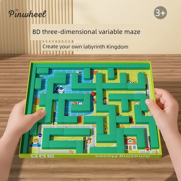 3D Labirent Oyunu - 20 Labirentli - 2