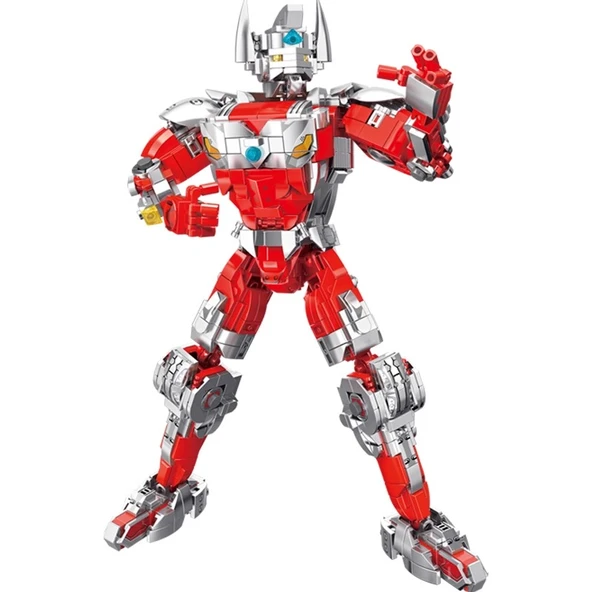 Ultraman MECHA Yapı Blokları - Tyro Ultraman Mecha [910 Parça] - 4
