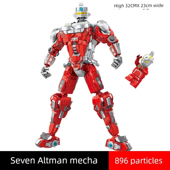 Ultraman MECHA Yapı Blokları - Saiwen Altman Mecha [896 Parça]