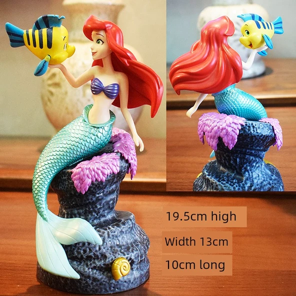 Deniz Kızı PVC Oyuncak Bebek (Poşetli)
