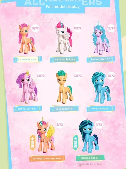 My Little Pony Buz Serin Sihirli Seri Tekli Figür - Rastgele - 3