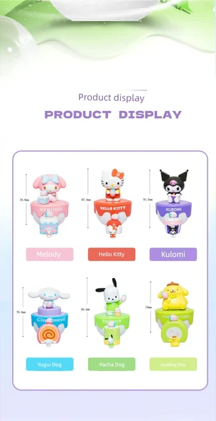 Sanrio Sürpriz Kutu - Pudding Dog 4 Parça Set - 6