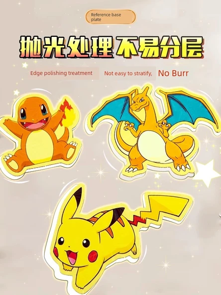 Pikachu Manyetik Sessiz Kitap - Tatlı Küçük Deri + Kuru Pirinç Küçük Deri - 5