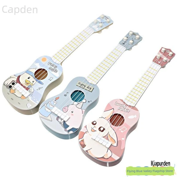 Çocuk Ukulele Gitar Oyuncak - Zürafa Tozu - 3