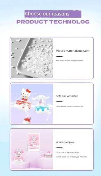 Sanrio Sürpriz Kutu - Pudding Dog 4 Parça Set - 7