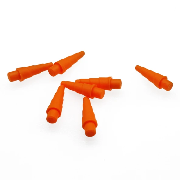 LEGO Hayvan Boynuzu 89522 - Turuncu Yapı Bloğu Parçası - 4
