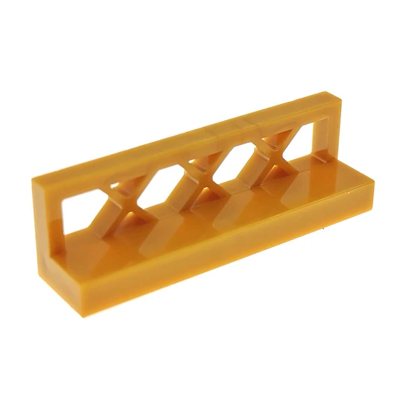 Lego 3633 İnci Altın 1x4x1 Çit Parçası - 4