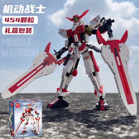 Mecha Robot Yapı Seti - Sapkın Mecha + Çift Kılıç
