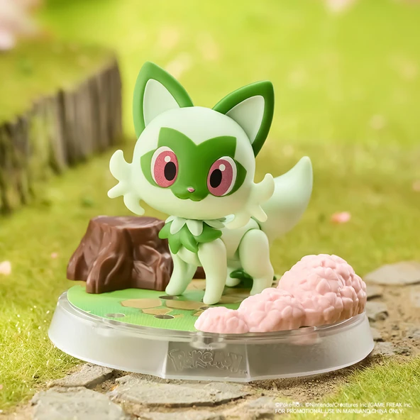 Pokemon Yapı Taşları Sprigatito Model Seti - Klasik CV-S