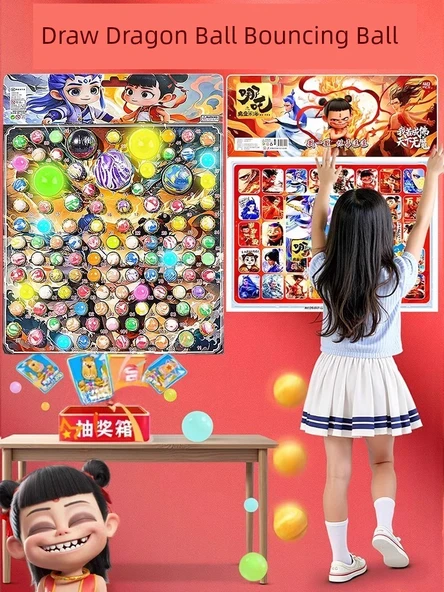 Nezha Dragon Ball Sürpriz Kutu - Bir Alana Bir Bedava 40 Delikli Müzikli +110 Delikli Müzikli - 2