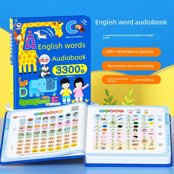 İngilizce Öğrenme Makinesi Sesli Kitap - 1-9. Sınıflar Senkronize Ders Kitabı