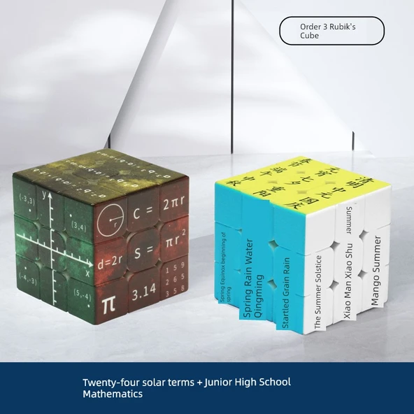 24 Güneş Terimi + Ortaokul Matematik Üçüncü Derece Rubik Küp