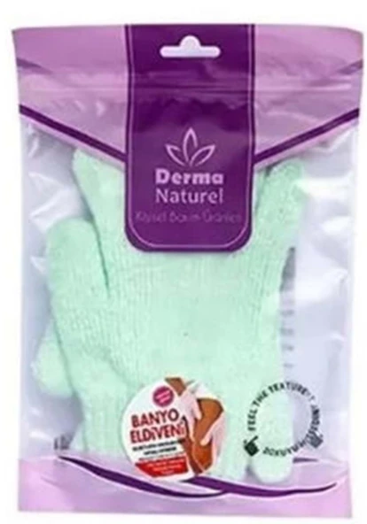 Derma Naturel Parmaklı Banyo Eldiveni