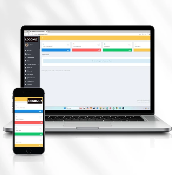 Eğitim Kurumları Için Tanıtım Amaçlı Hizmet Web Sitesi Kod: 9.sitenizin.com - 4
