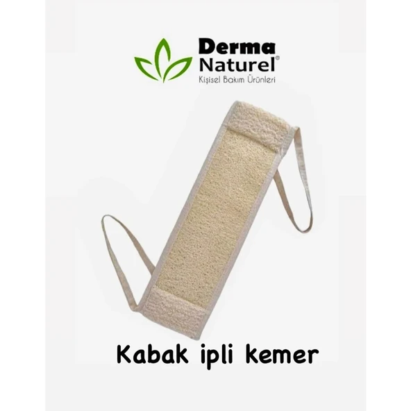 Derma Naturel Loofah İpli Kemer (Kabak)