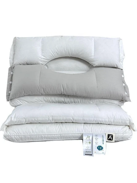 Boyun Koruyucu Uyku Yastığı - Yüksek Yastık * 2 Adet [60cm * 40cm] - 6