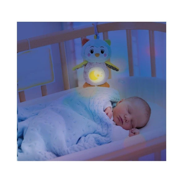Nessiworld 17801 Baby Clementoni - Işıklı Pelüş Baykuş - 3