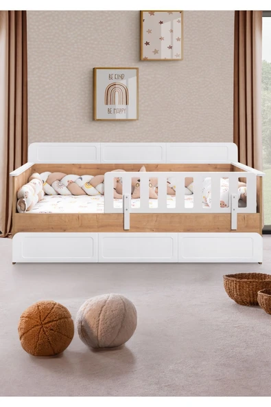 Yavrulu Karyola, Mira Yavrulu Montessori Karyola - Ceviz - 2