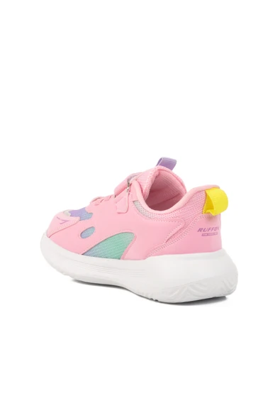 Aspor Pembe Cırtlı Kız Çocuk Spor Ayakkabı - 4