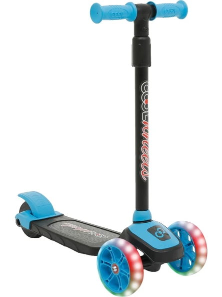 Cool Wheels Twist Led Işıklı 3 Tekerlekli Scooter Mavi - 2