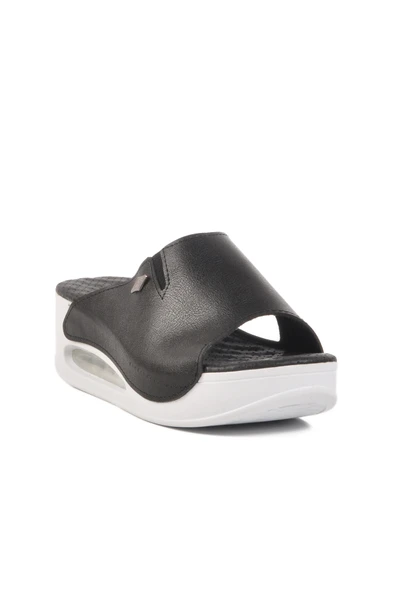 Aspor Siyah Kadın Dolgu Topuk Terlik - 3