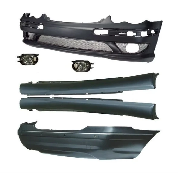 Autogp Mercedes w203 amg body kit tampon seti 2003 / 2007