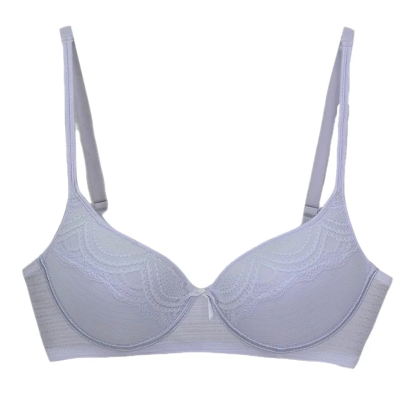 Kadın Silikonlu Toparlayıcı Telli Sütyen C Cup BGL-ST04498 ürün görseli