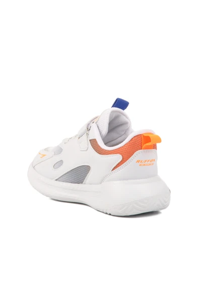 Aspor Beyaz Saks Cırtlı Erkek Çocuk Spor Ayakkabı - 4